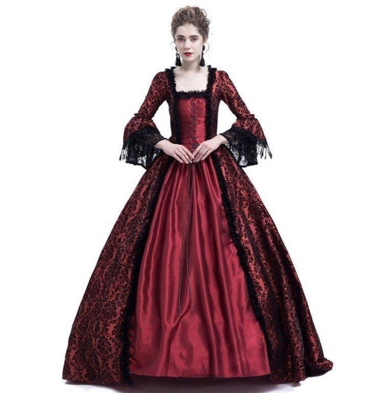 Medieval Court Retro Dress - Ganesha's Market