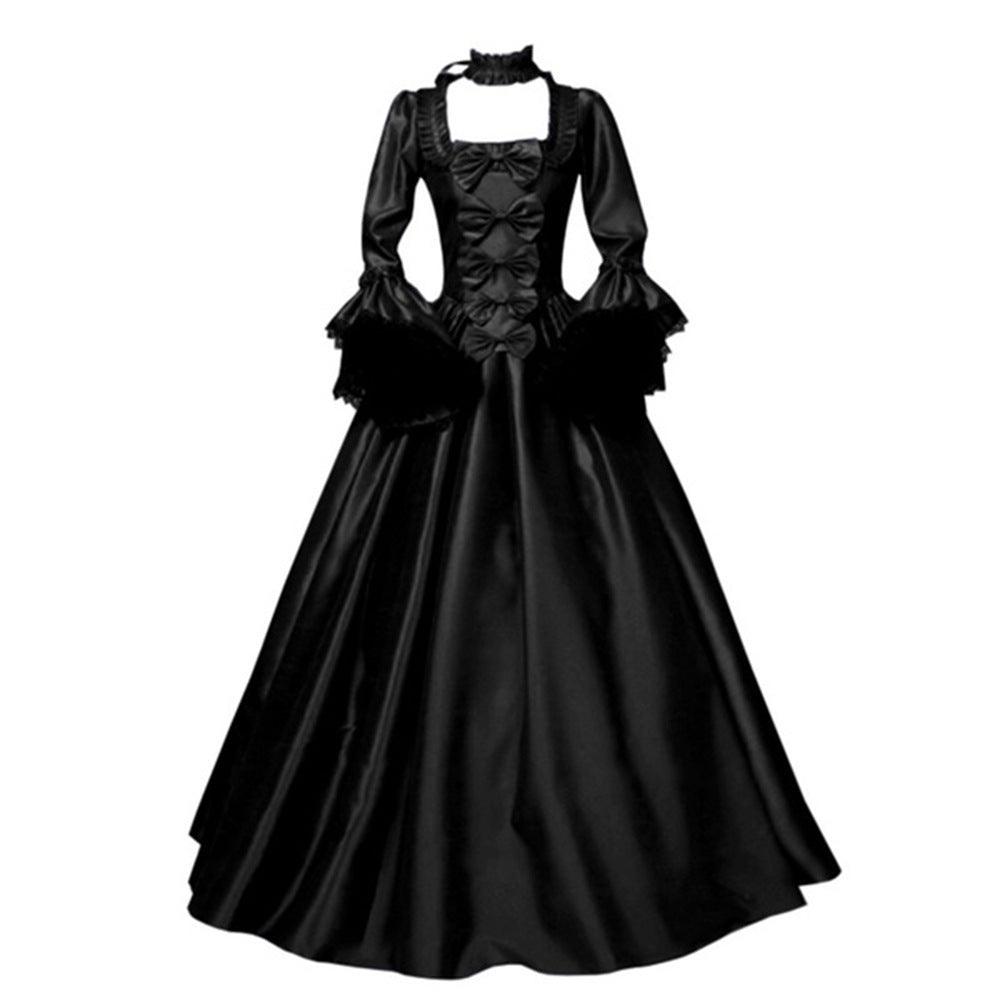 Victorian Renaissance Retro Dress (Choose Color) - Ganesha's Market