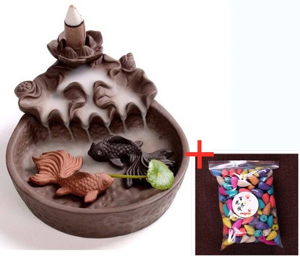Bulk Backflow Incense Cones - 280 Cones (500 grams) - Ganesha's Market