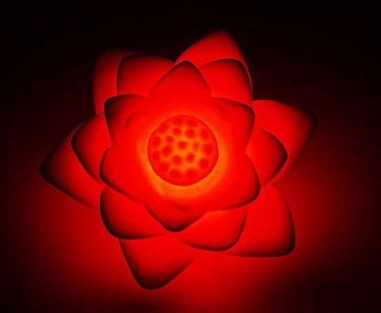 Color Changing Lotus Flower Night Light LED - Ganesha's Market