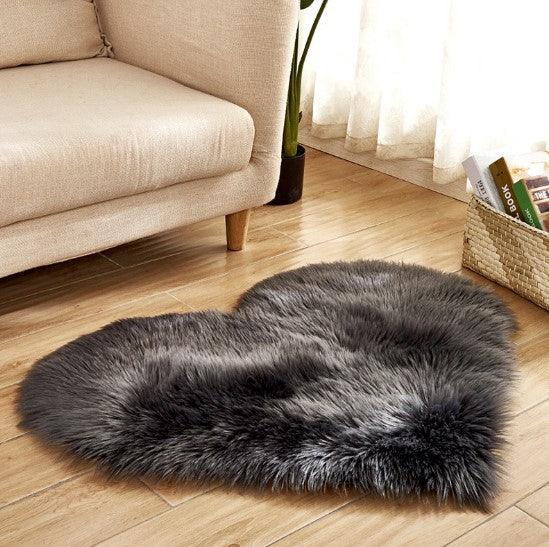 Cute Heart Shaped Rug - Ganesha's Market