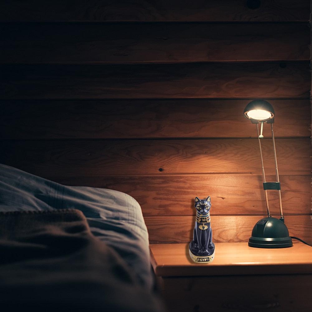 Egyptian Cat Goddess Bastet Statuette - Ganesha's Market