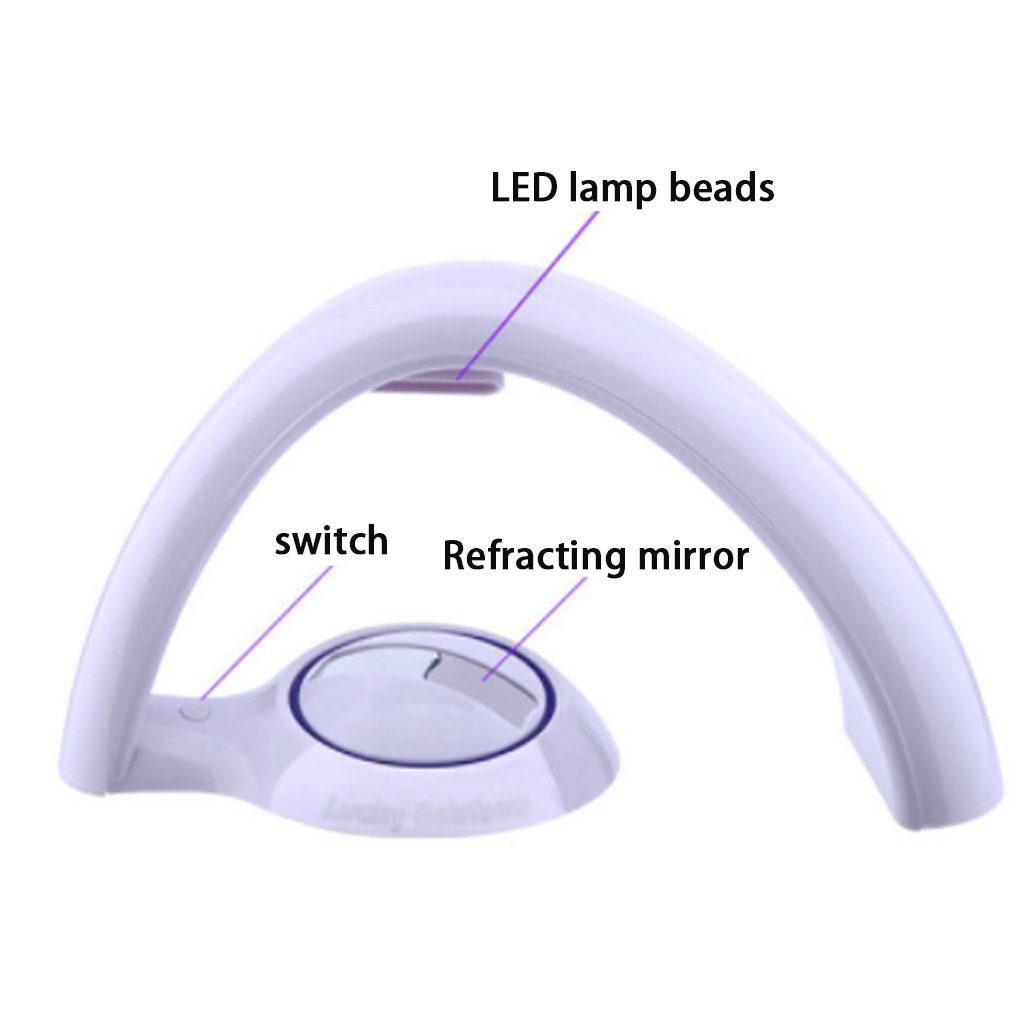 LED Colorful Rainbow Night Light Projector - Bedside Light - Party Lights - Ganesha's Market