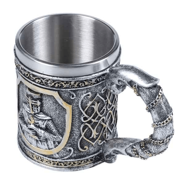 Medieval Knight Stainless Steel Drinkware - Ganesha's Market