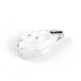 Polished Crystal Teardrop Necklace (Choose Stone) - Ganesha's Market