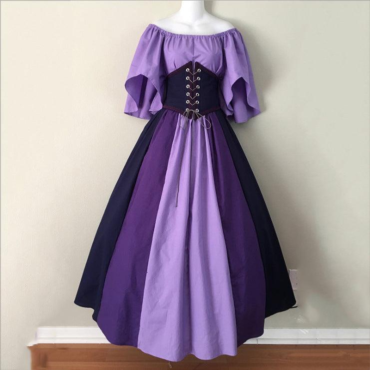 Renaissance Medieval Dress (Choose Color) - Ganesha's Market