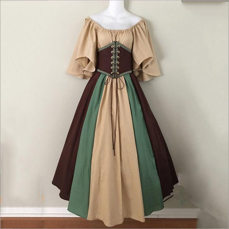 Renaissance Medieval Dress (Choose Color) - Ganesha's Market