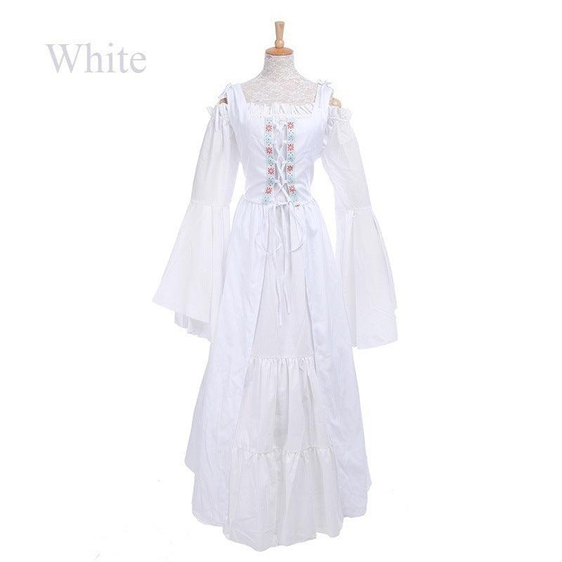 Renaissance Medieval Dress (Choose Color) - Ganesha's Market