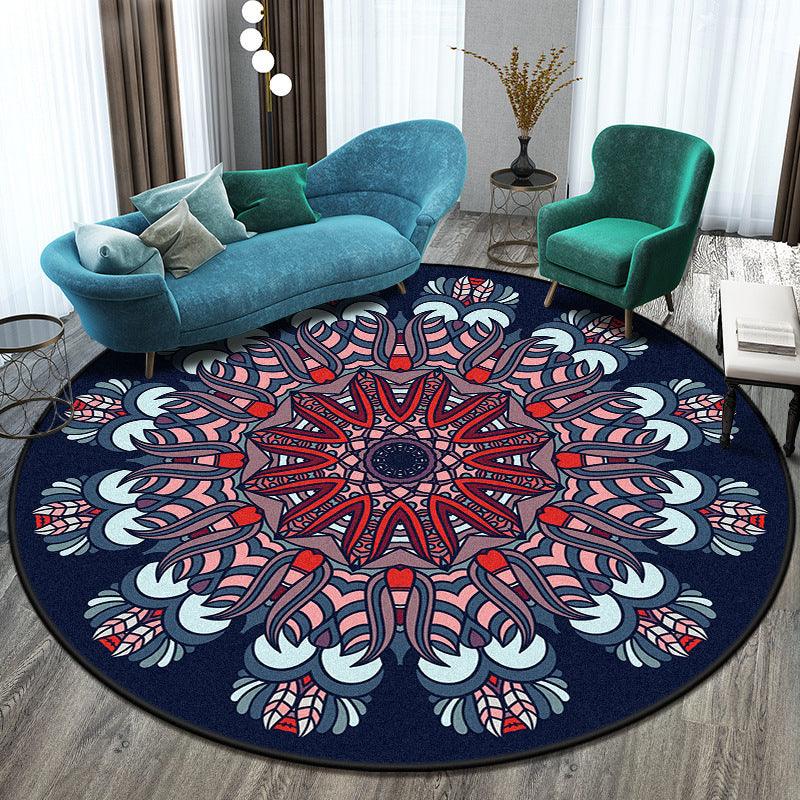 Round Mandala Rug (Choose Design) - Ganesha's Market
