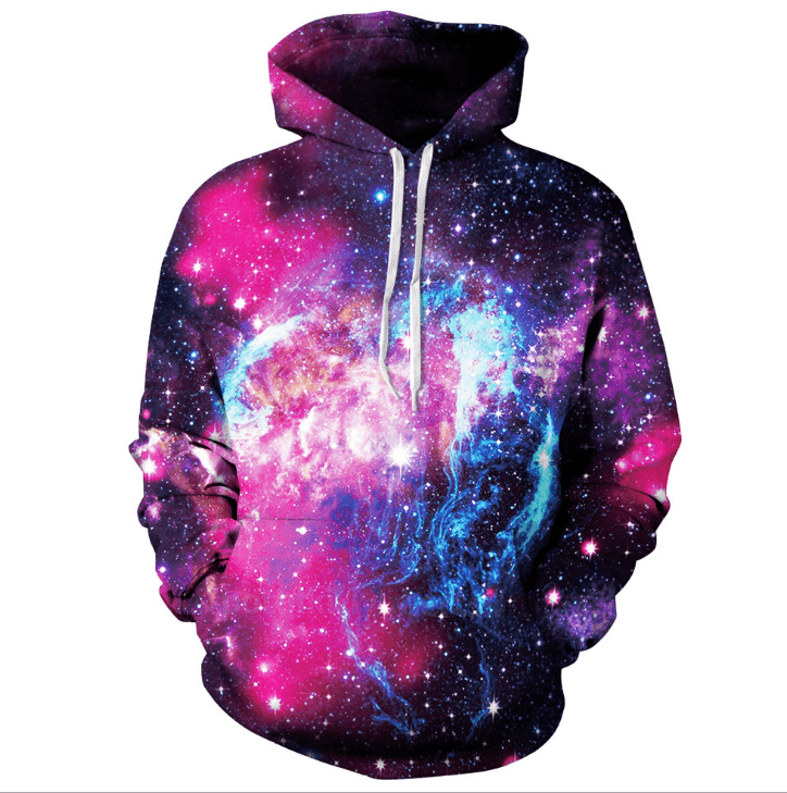 Unisex Cosmic Galaxy Hoodie - Ganesha's Market