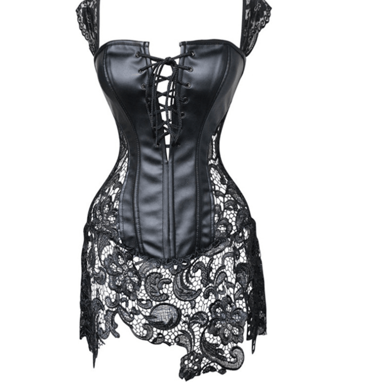 Victorian Corset Skirt (Choose Color) (Plus Size Corsets Available) - Ganesha's Market