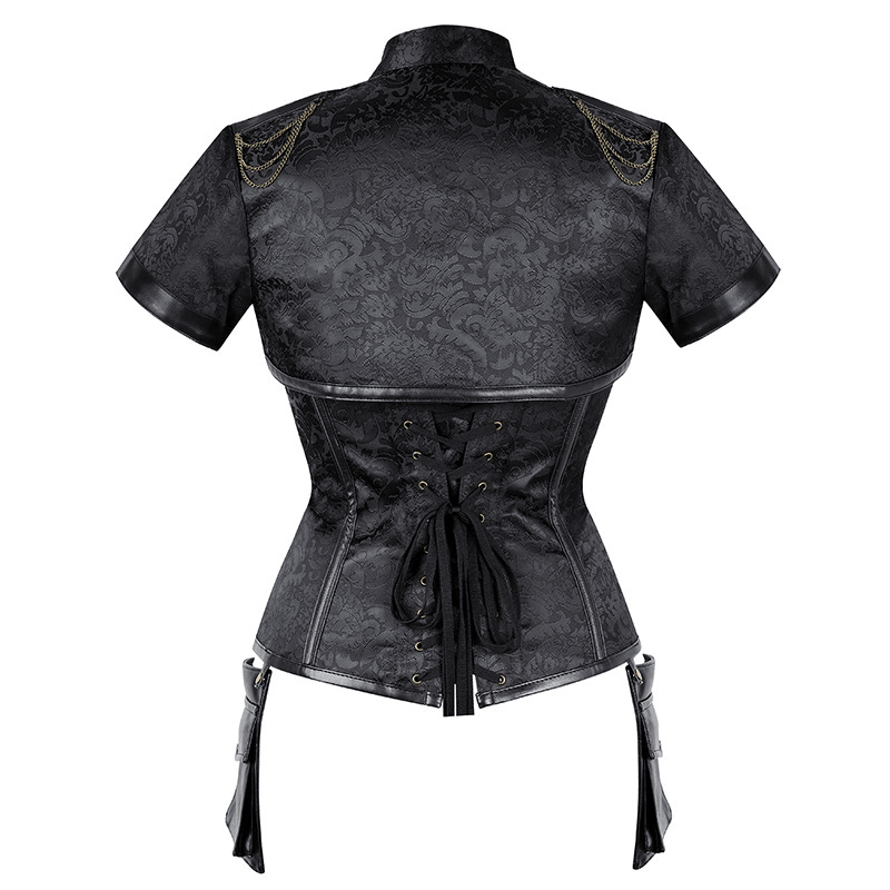 Victorian Steampunk Corset (Choose Color) - Ganesha's Market