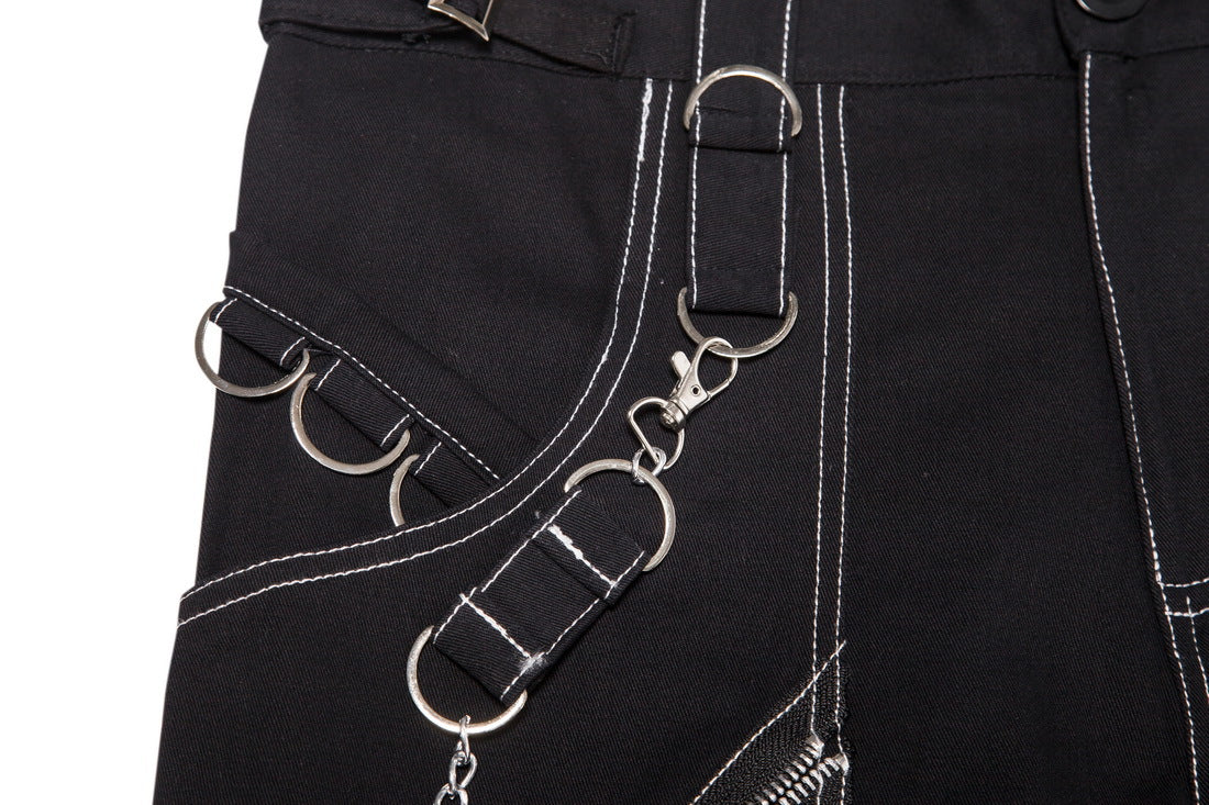 Men's Gothic Punk Rock Cargo Pants