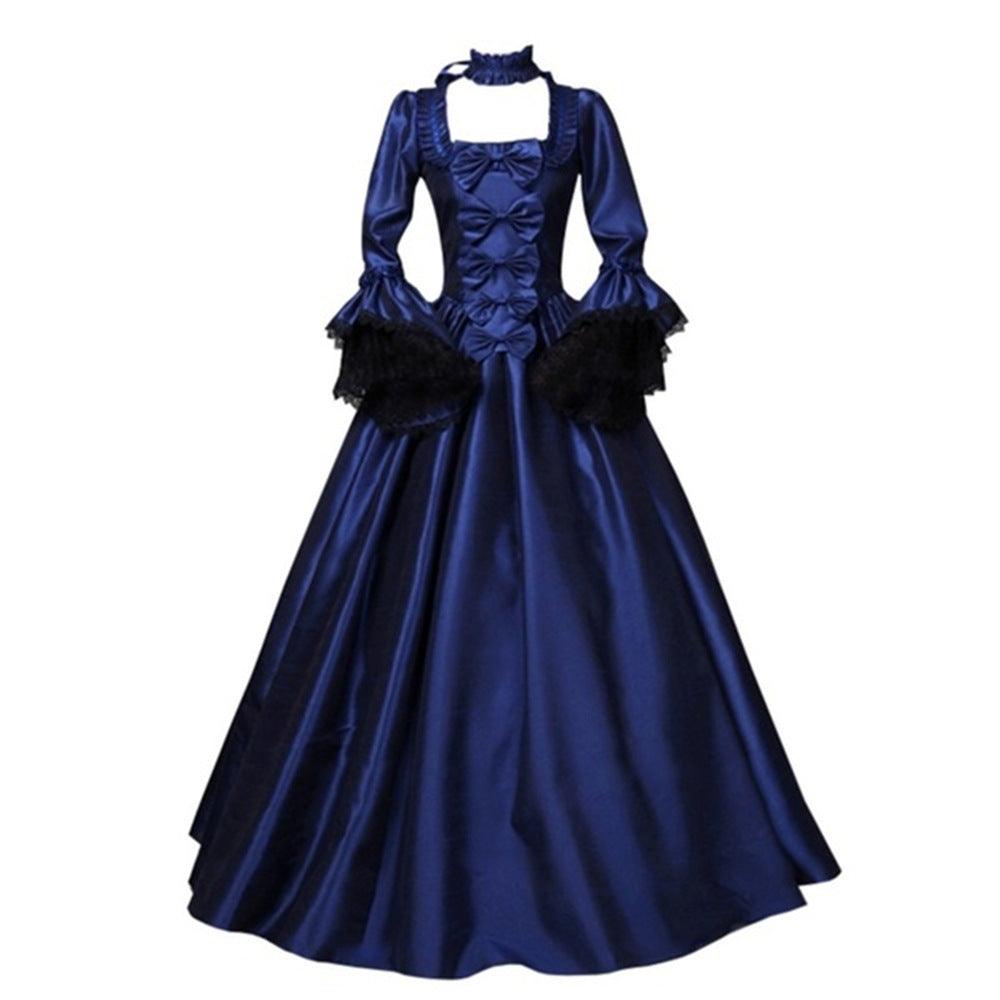 Victorian Renaissance Retro Dress (Choose Color) - Ganesha's Market