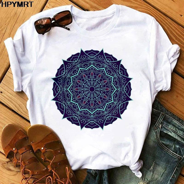 Bohemian Mandala Women's T-shirt (Choose Design) - Ganesha's Market