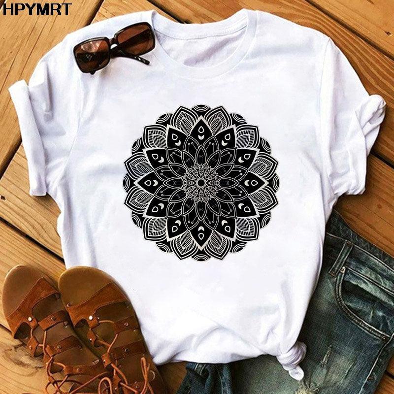 Bohemian Mandala Women's T-shirt (Choose Design) - Ganesha's Market