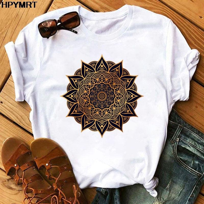 Bohemian Mandala Women's T-shirt (Choose Design) - Ganesha's Market