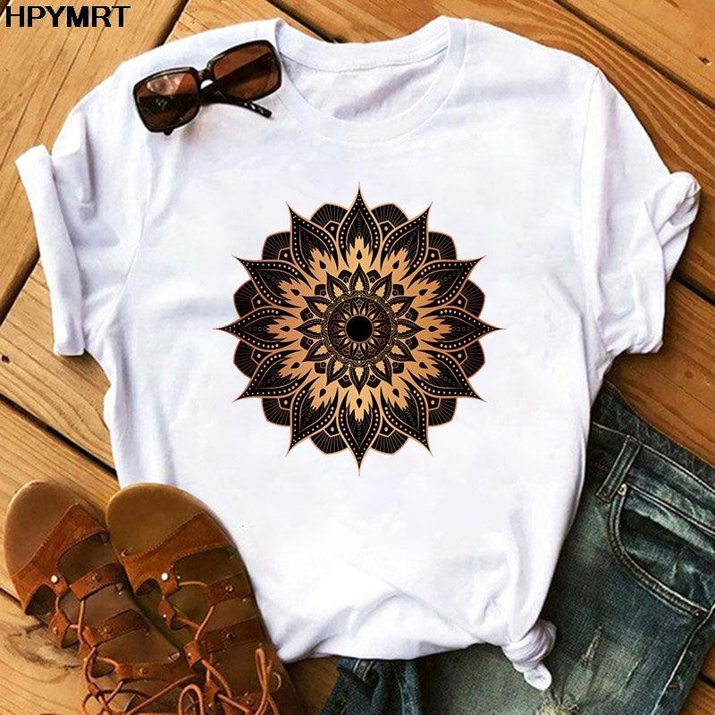 Bohemian Mandala Women's T-shirt (Choose Design) - Ganesha's Market