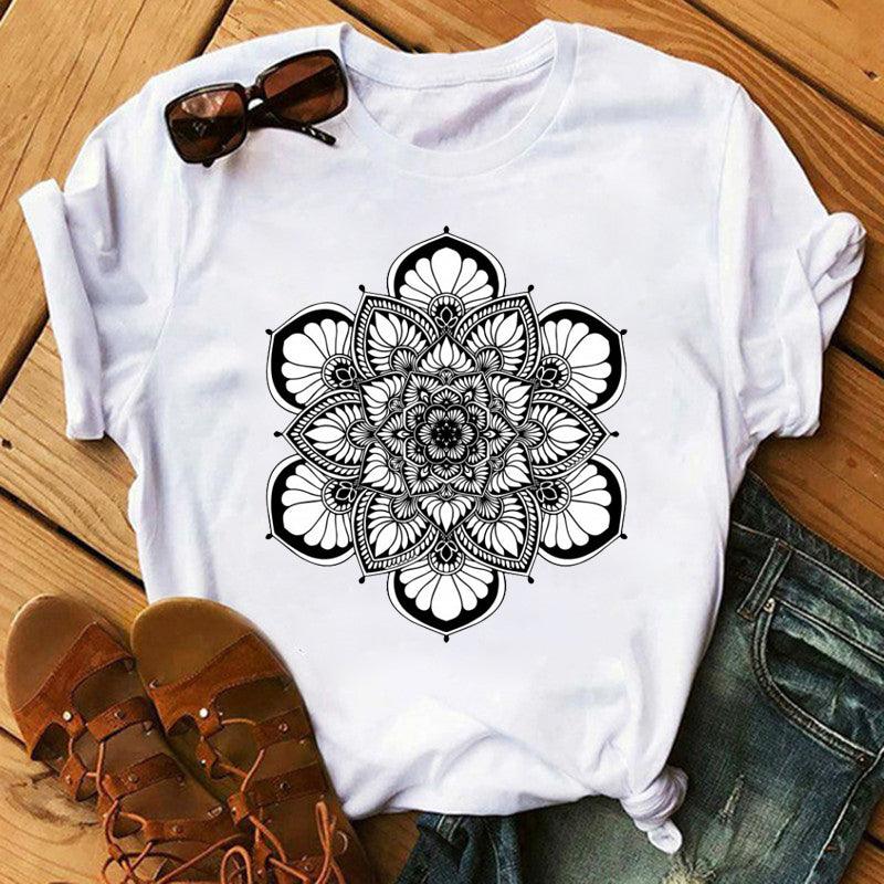 Bohemian Mandala Women's T-shirt (Choose Design) - Ganesha's Market