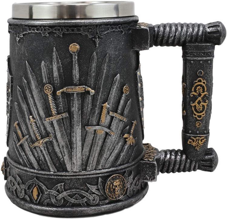 Coat Of Arms Medieval Stainless Steel Mug - Ganesha's Market