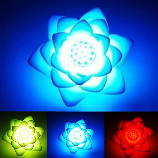 Color Changing Lotus Flower Night Light LED - Ganesha's Market
