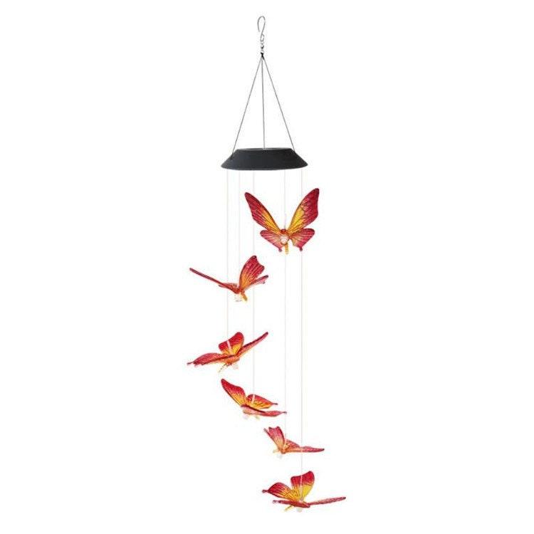 Color Changing Rainbow Butterfly Solar Lights - Ganesha's Market
