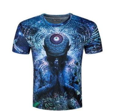 Cosmic Meditation T-Shirt - Ganesha's Market