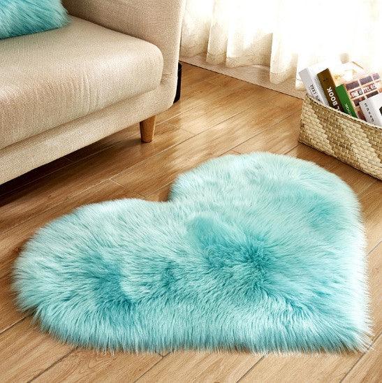 Cute Heart Shaped Rug - Ganesha's Market