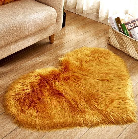 Cute Heart Shaped Rug - Ganesha's Market