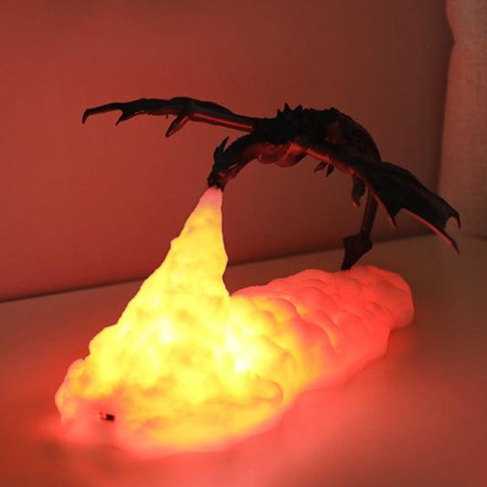 Fire Breathing Dragon Lamp - Ganesha's Market