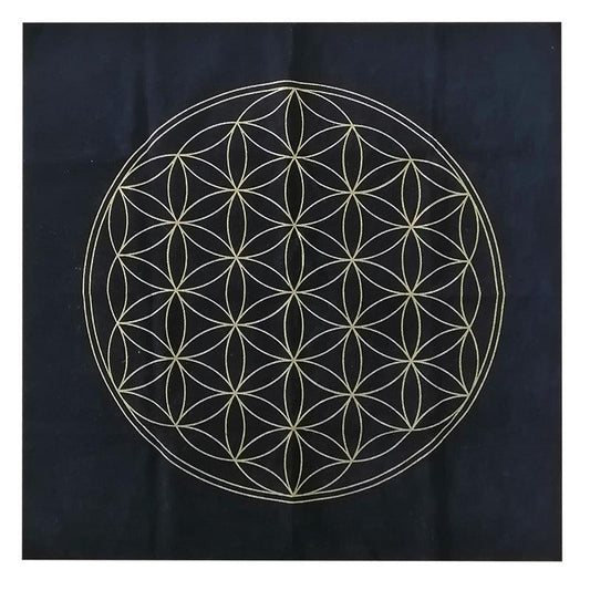 Flower Of Life Tarot Tablecloth - Ganesha's Market