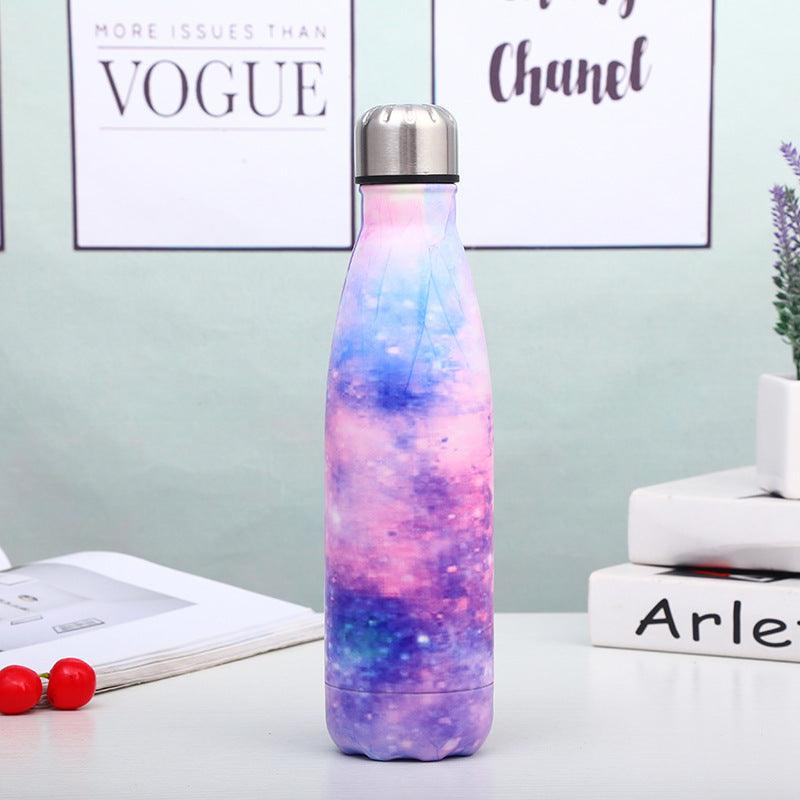 Galaxy Stainless Steel Insulated Hot/Cold Water Bottle - Ganesha's Market