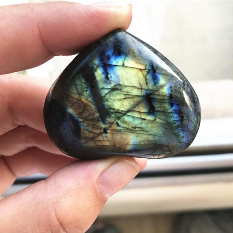 Labradorite Crystal Heart - Ganesha's Market