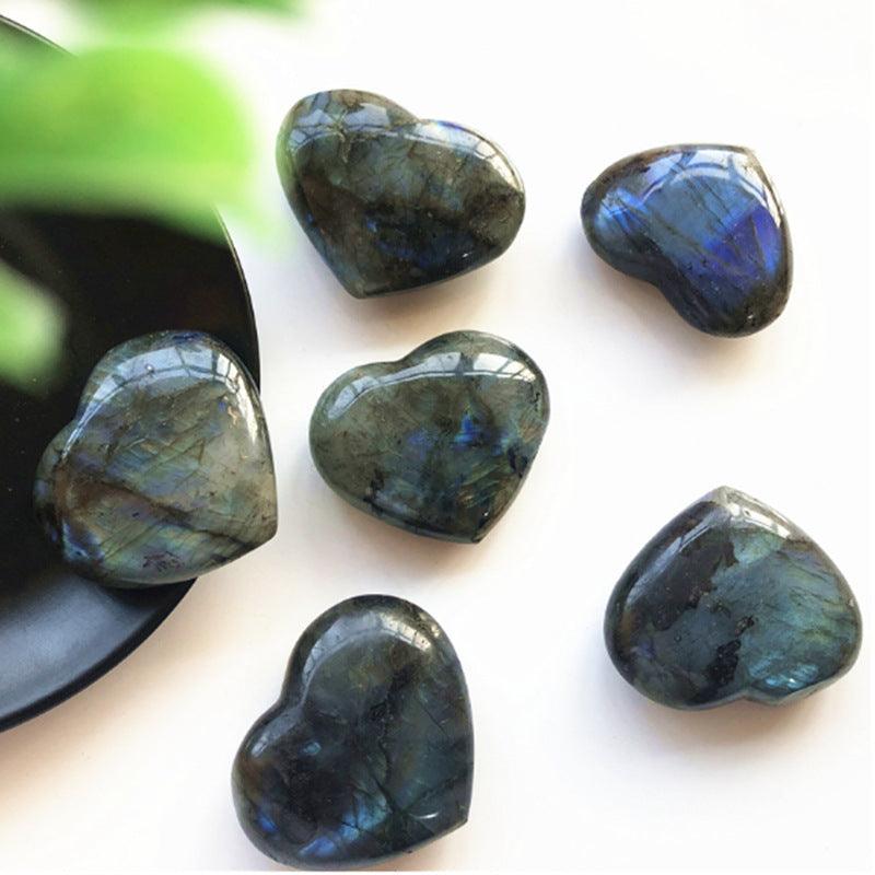 Labradorite Crystal Heart - Ganesha's Market
