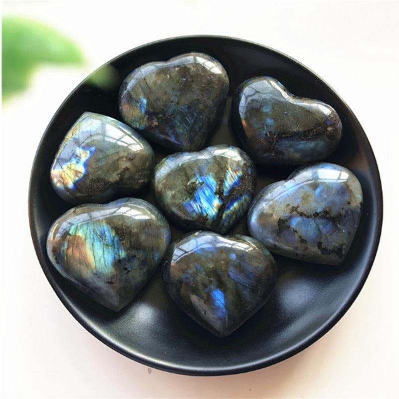 Labradorite Crystal Heart - Ganesha's Market