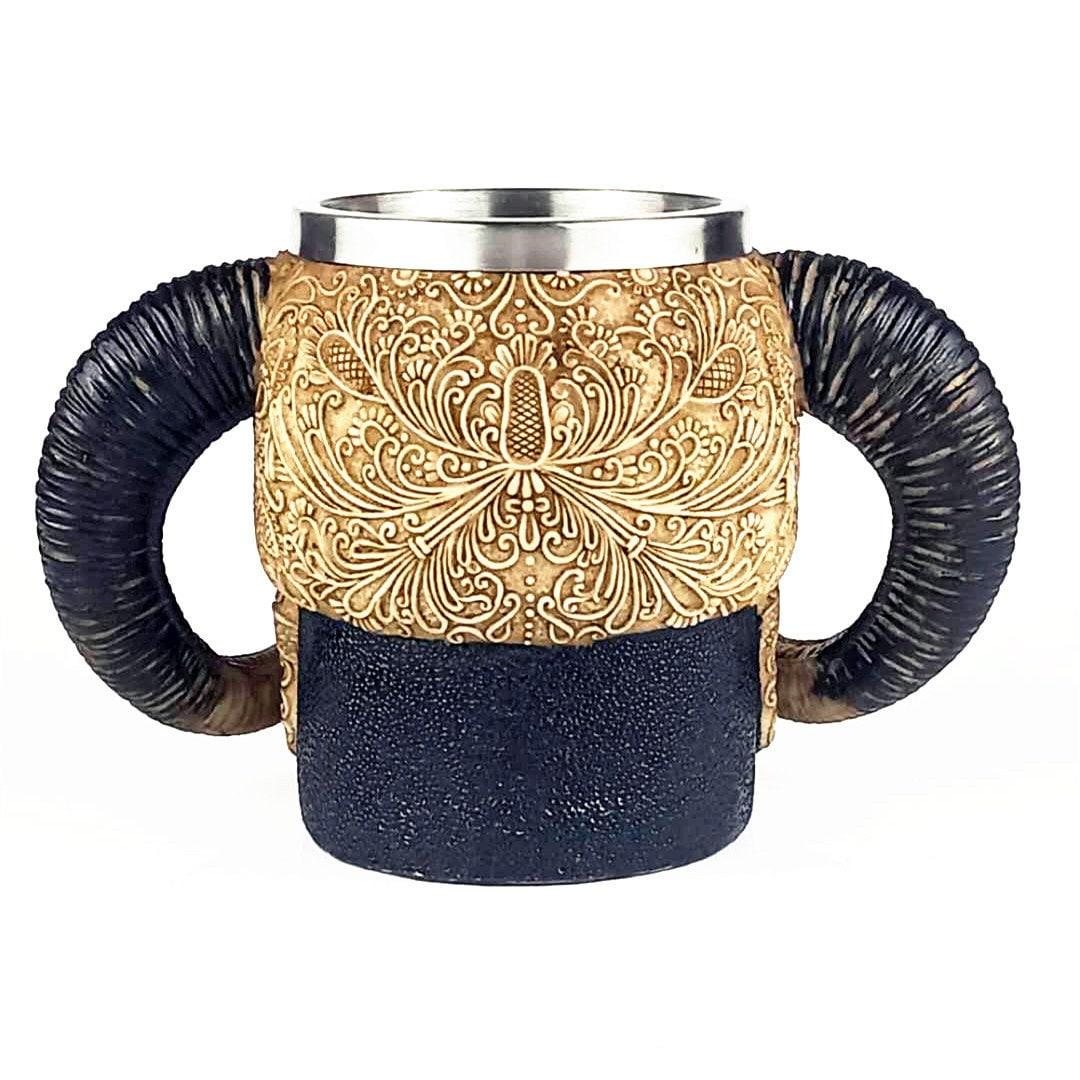 Large Skull Stainless Steel Mug - Ganesha's Market