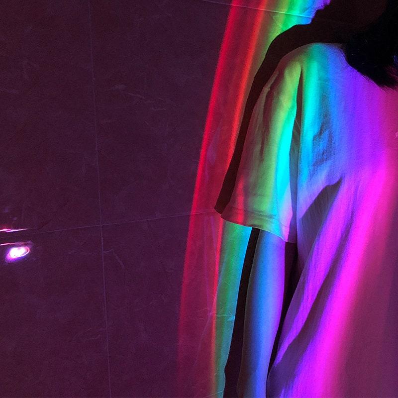 LED Colorful Rainbow Night Light Projector - Bedside Light - Party Lights - Ganesha's Market