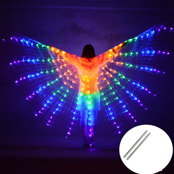 LED Luminous Butterfly Dance Wings (Choose Color) - Ganesha's Market