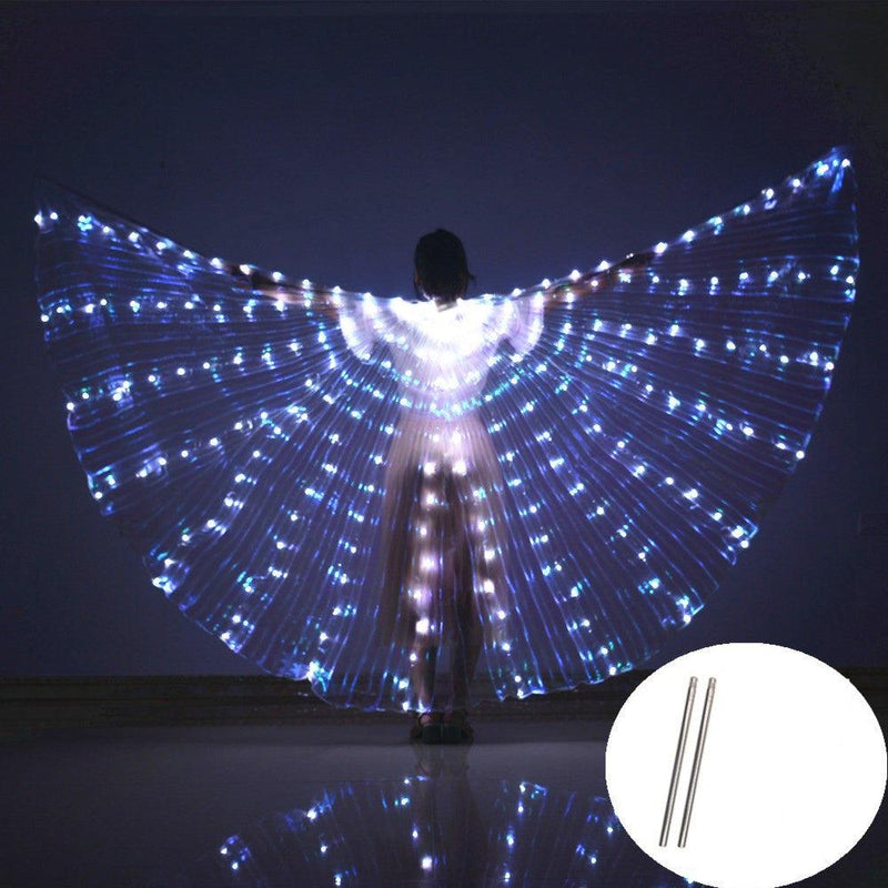 LED Luminous Butterfly Dance Wings (Choose Color) - Ganesha's Market