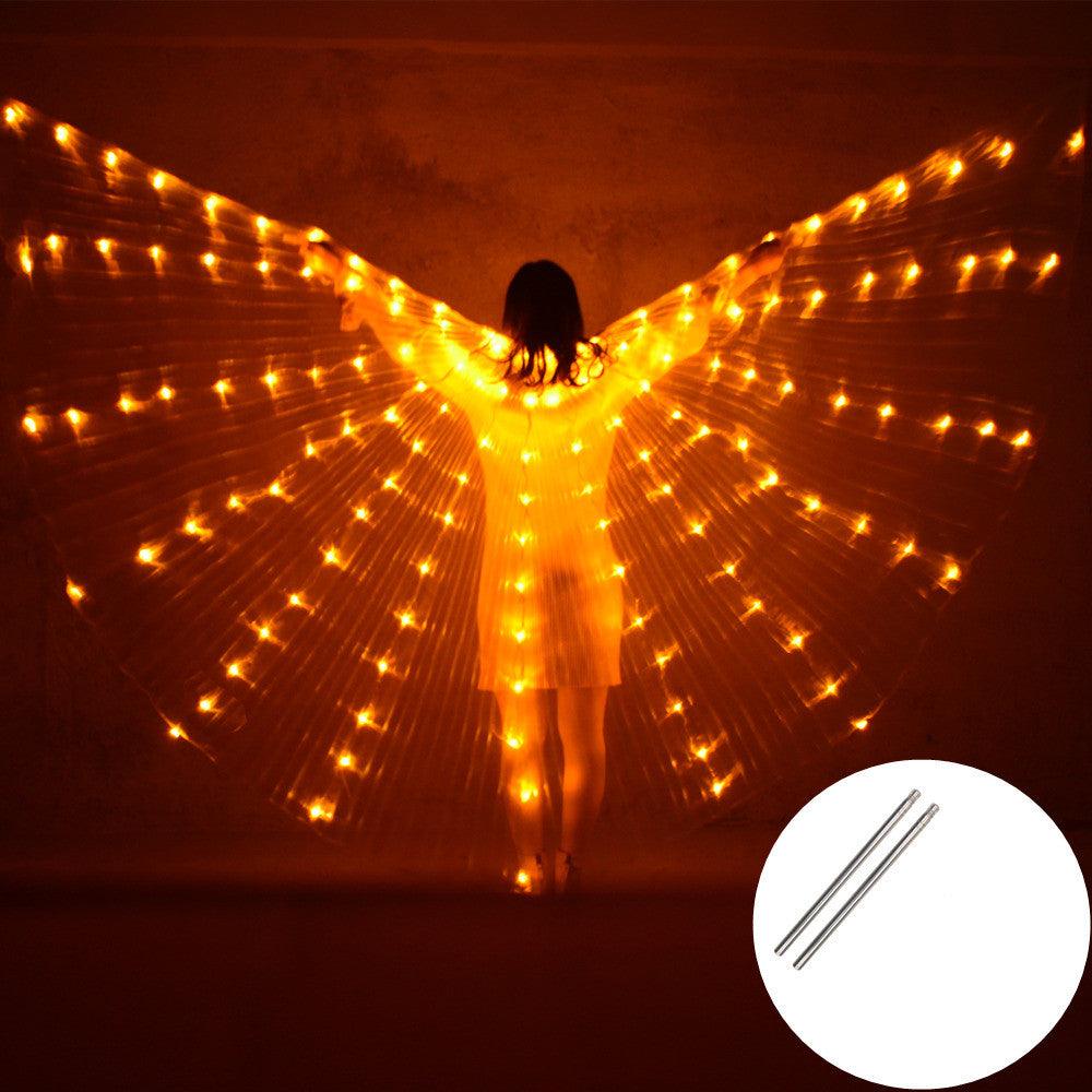 LED Luminous Butterfly Dance Wings (Choose Color) - Ganesha's Market