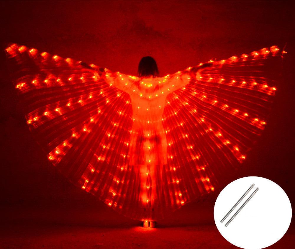 LED Luminous Butterfly Dance Wings (Choose Color) - Ganesha's Market