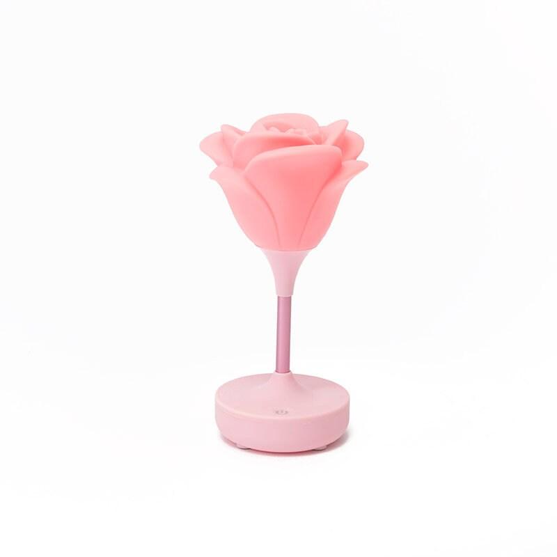 Lovely Rose Night Light - Touch Operated LED (Choose Color) - Ganesha's Market