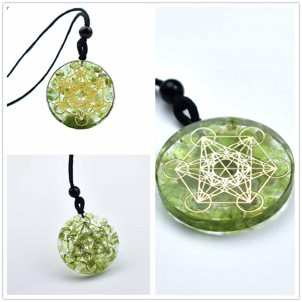 Ogan Flower of Life Pendulum Pendant Men's and Women's Necklaces - Ganesha's Market