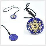 Ogan Flower of Life Pendulum Pendant Men's and Women's Necklaces - Ganesha's Market