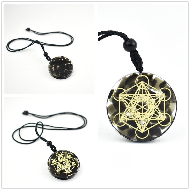Ogan Flower of Life Pendulum Pendant Men's and Women's Necklaces - Ganesha's Market