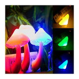 Mushroom Night Light LED With Automatic Sensor (Choose Color) - Ganesha's Market
