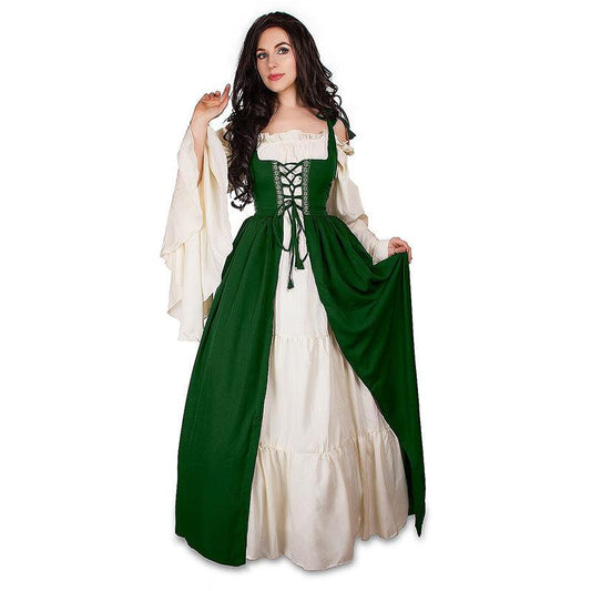 Renaissance Medieval Dress (Choose Color) - Ganesha's Market