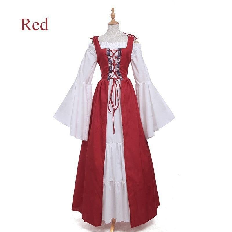 Renaissance Medieval Dress (Choose Color) - Ganesha's Market