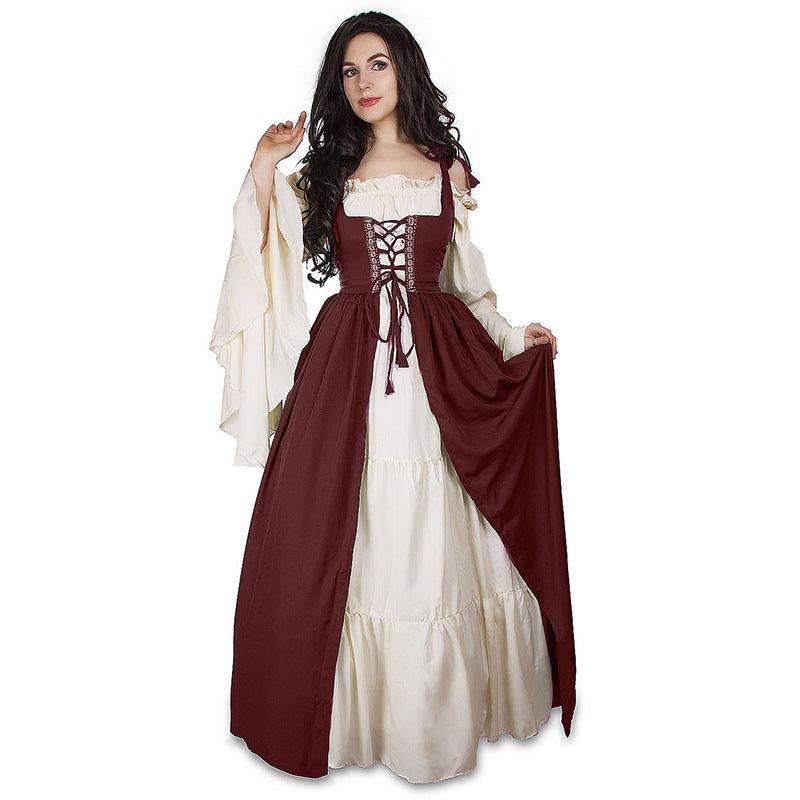 Renaissance Medieval Dress (Choose Color) - Ganesha's Market