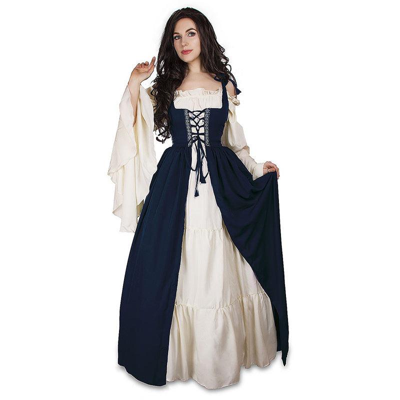 Renaissance Medieval Dress (Choose Color) - Ganesha's Market